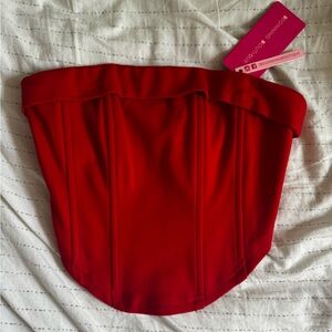 NWT beginning boutique bustier/corset top❤️